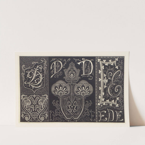 Les petits alphabets du brodeur Pl.06 by Édouard Guichard