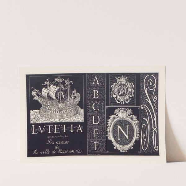 Les petits alphabets du brodeur Pl.15 by Édouard Guichard