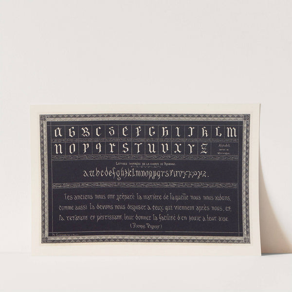 Les petits alphabets du brodeur Pl.22 by Édouard Guichard