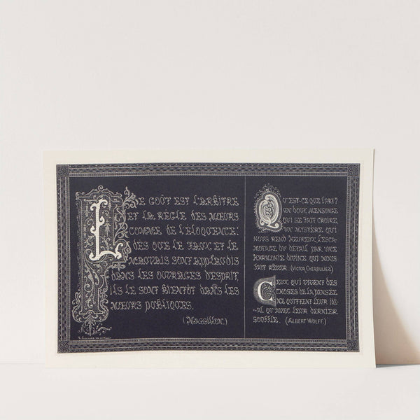 Les petits alphabets du brodeur Pl.23 by Édouard Guichard