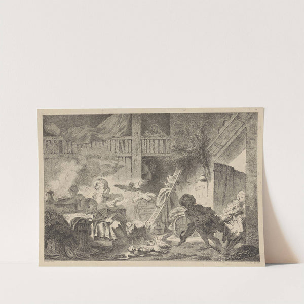 Les Petits Fermiers by Jean-Honoré Fragonard