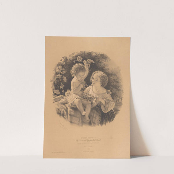 Les petits jardiniers (1844-1850) by Emile Lassalle