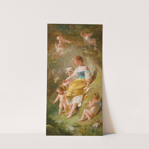 Les Petits Pêcheurs (1875) by Charles Chaplin