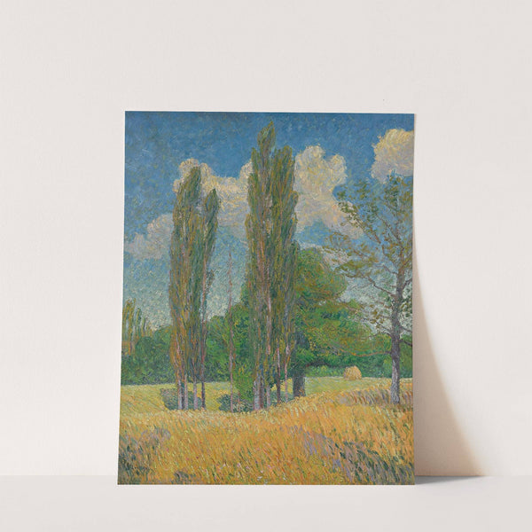Les Peupliers by Gustave Loiseau