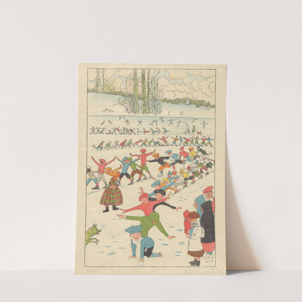 Les plaisirs de la glissoire by Léon Spilliaert