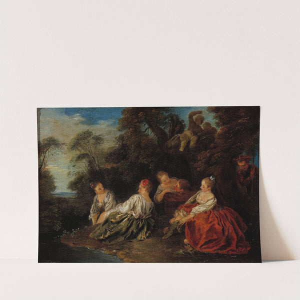 Les Plaisirs du bain by Jean-Baptiste Pater