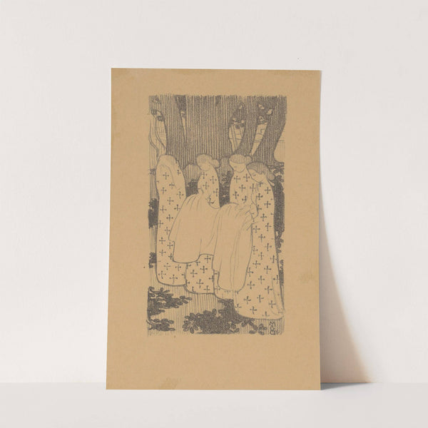 Les pleureuses (1893) by Maurice Denis