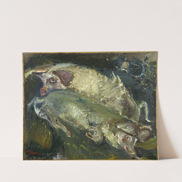 Les porcs (1941-1942) by Chaïm Soutine