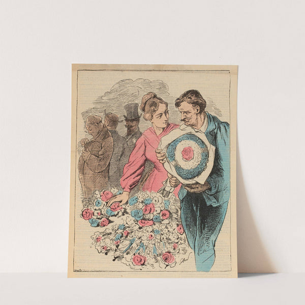 Les prétendants de Francia, par Gill (1875) by André Gill