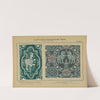 Les principaux ornaments des tissus jusqu’au XIXme siècle Pl.12 (1902) by Friedrich Fischbach