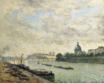 Les quais de Seine à Paris