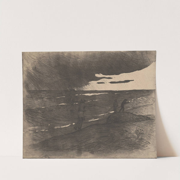 Les Ramasseurs de Goémon by Henry Moret