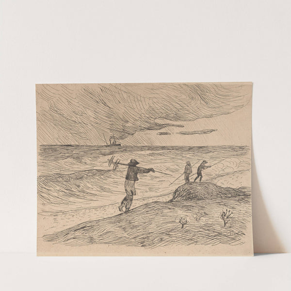 Les Ramasseurs de Goémon II by Henry Moret