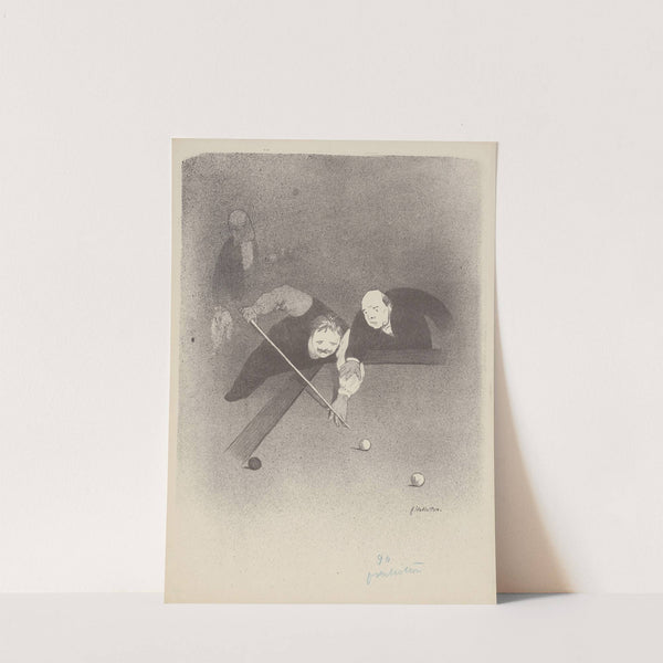 Les Raseurs (1893) by Félix Vallotton