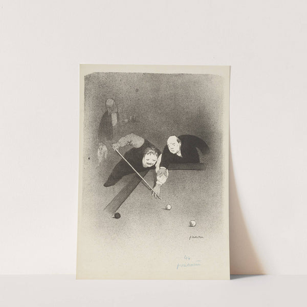 Les Raseurs (1893) by Félix Vallotton