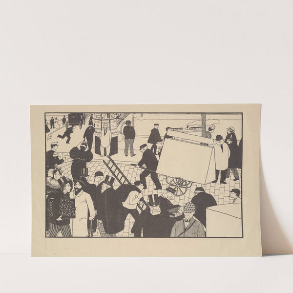 Les rassemblements (1895) by Félix Vallotton