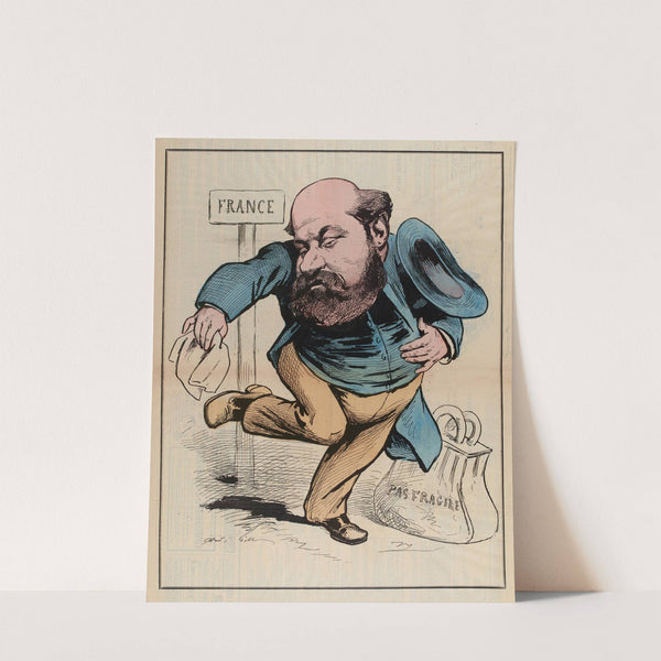 Les revenants A. Ranc (1879) by André Gill