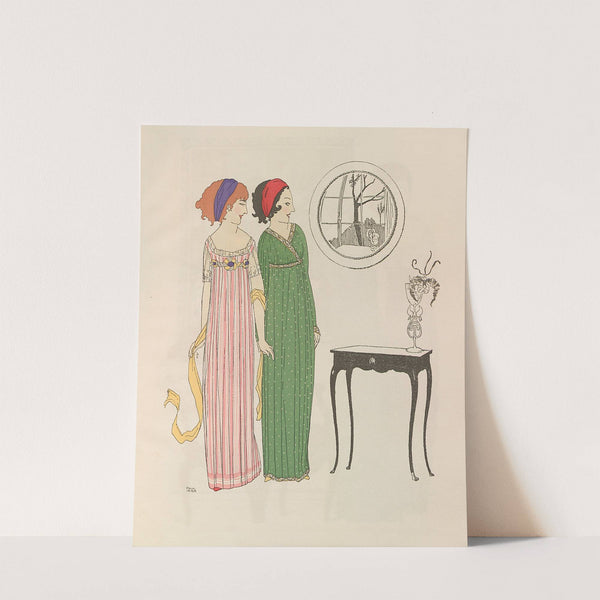 Les robes de Paul Poiret Pl.01 (1908) by Paul Iribe