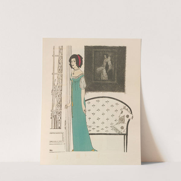 Les robes de Paul Poiret Pl.04 (1908) by Paul Iribe