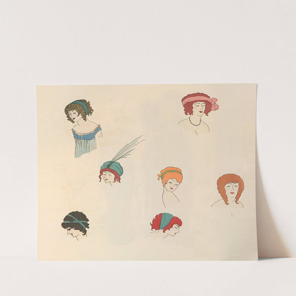 Les robes de Paul Poiret Pl.06 (1908) by Paul Iribe