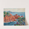 Les roches rouges à Agay (circa 1912) by Armand Guillaumin