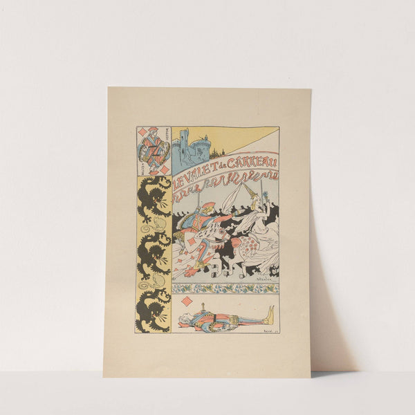 Les Rondes du Valet de Carreau Pl.1 (1910) by George Auriol