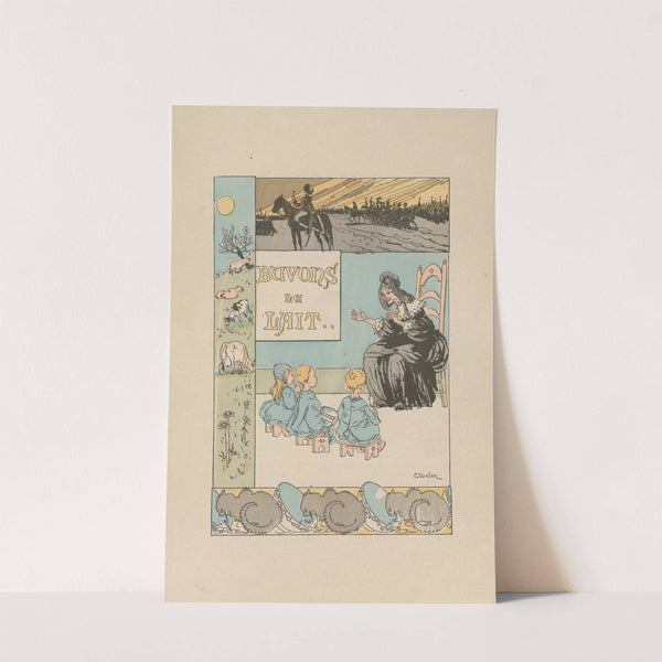 Les Rondes du Valet de Carreau Pl.7 (1910) by George Auriol