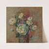 Les roses blanches (1907) by Édouard Vuillard