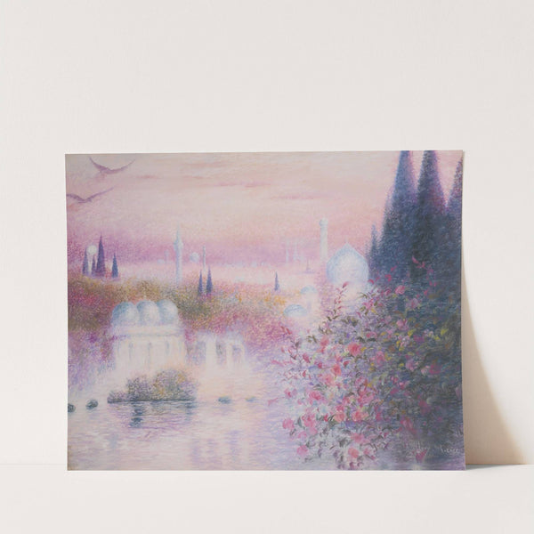 Les Roses d’Ispahan by Lucien Lévy-Dhurmer