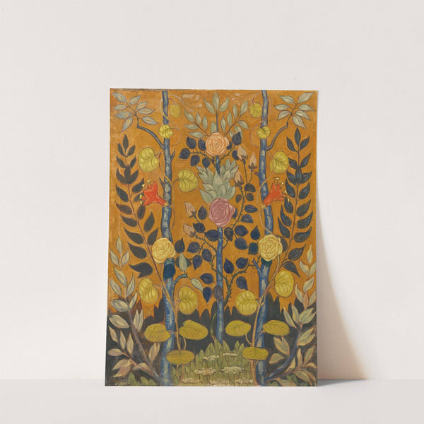 Les Roses (1888) by Emile Bernard