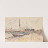 Les Sables d’ Olonne by Paul Signac