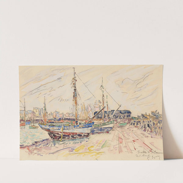 Les Sables d’ Olonne by Paul Signac