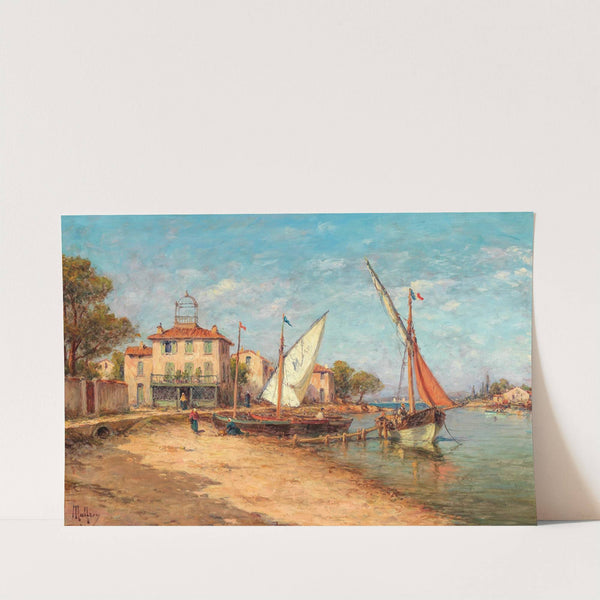 Les Sablettes pres Touloun by Henry Malfroy