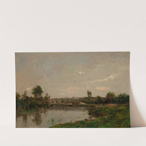 Les Sablières près de Valmondois (1873) by Charles François Daubigny