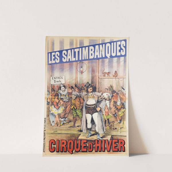 Les Saltimbanques (1892) by Henri Boulanger Gray