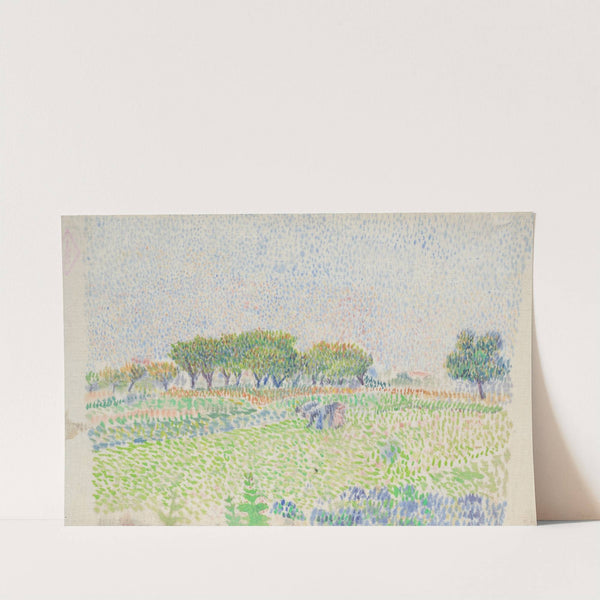 Les Sarcleurs by Louis Hayet