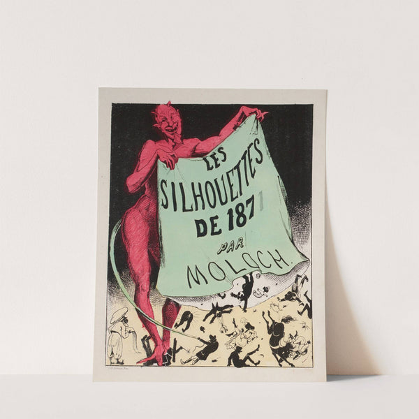 Les silhouettes de 1871 par Moloch couverture by Moloch (Alphonse Hector Colomb)