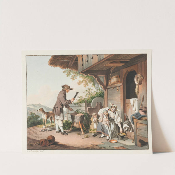 Les Soins maternels (1778 - 1794) by Sigmund Freudenberger