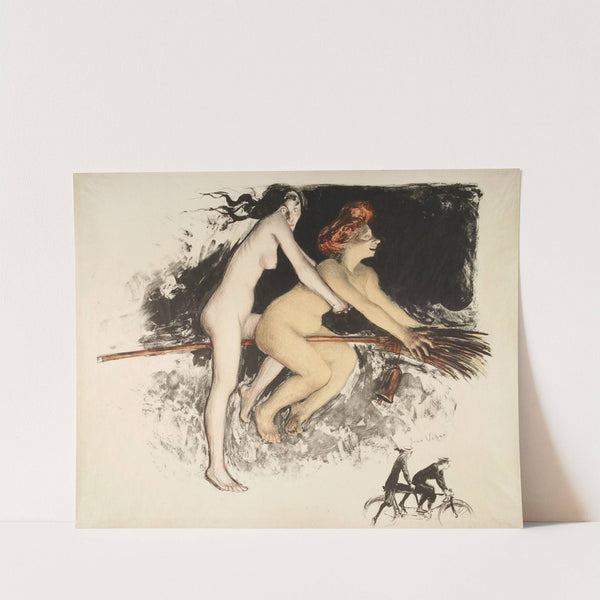 Les Sorcières ou Tandem (1900) by Jean Veber