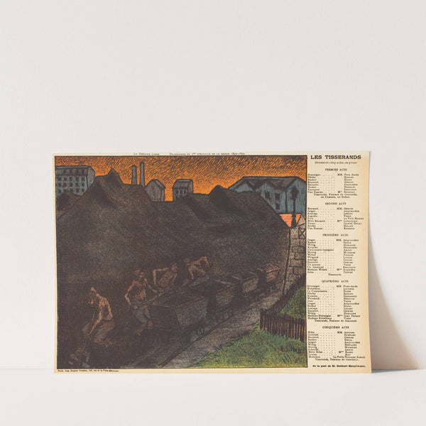 Les Tisserands (1892-1893) by Henri-Gabriel Ibels