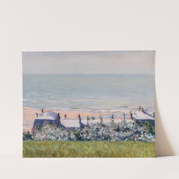 Les toits de l'Hôtel des Roches Noires, Trouville by Gustave Caillebotte