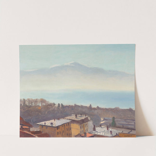 Les toits d’Ouchy et le Léman (1936) by Albert Marquet