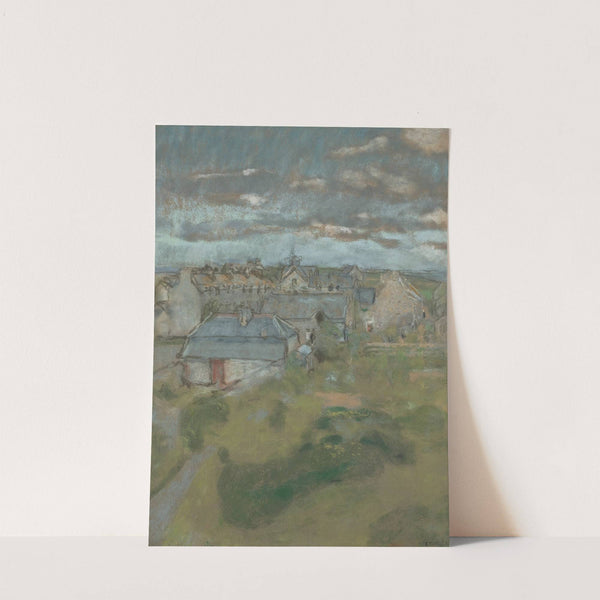 Les Toits (1909) by Édouard Vuillard