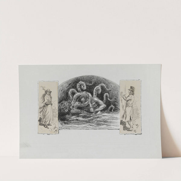 Les Travailleurs de la mer (1882-1883) by Paul-Adolphe Kauffmann