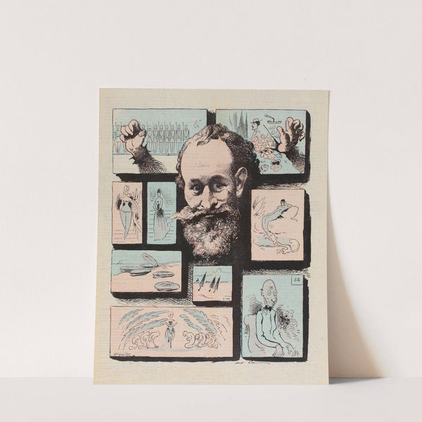 Les triomphateurs du Salon, par Gill (1876) by André Gill