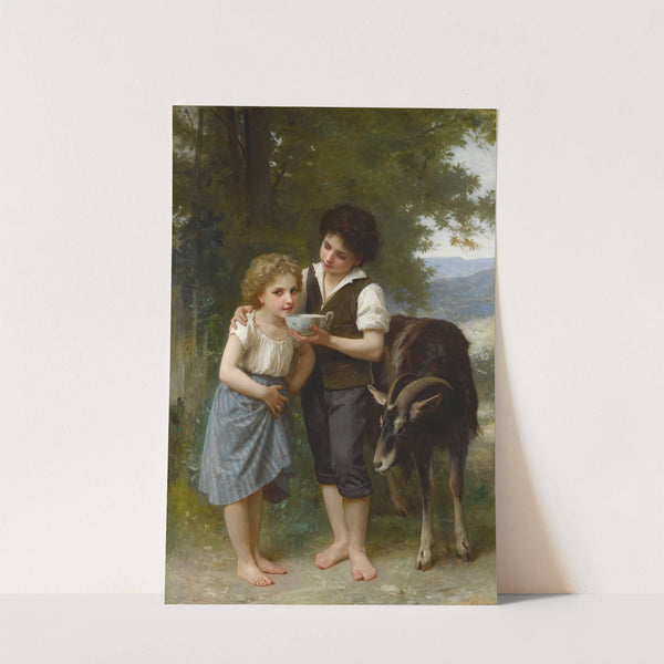 Les Trois Amis by Elizabeth Jane Gardner Bouguereau