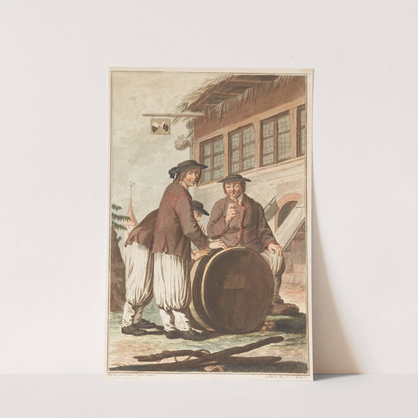 Les trois Bachus (1774) by Gottfried Locher