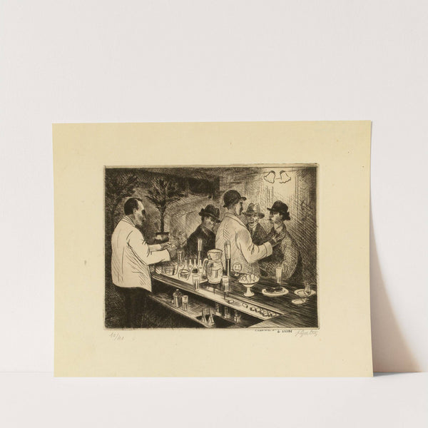 Les trois confrères ou le grand bar (1927) by Pierre Gatier