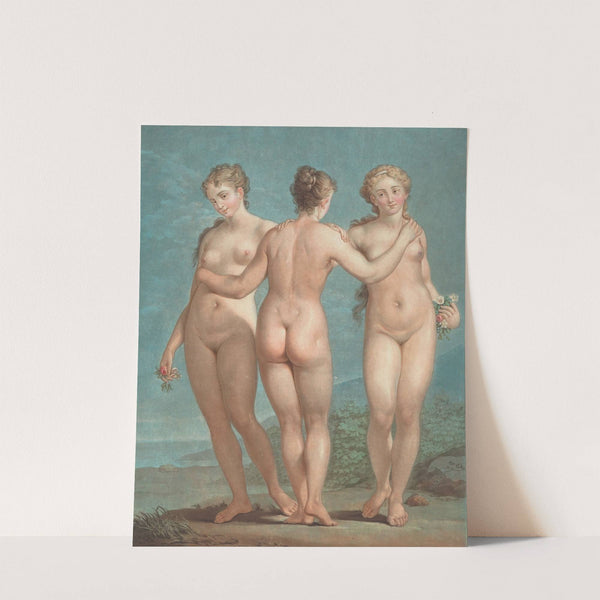 Les trois graces by Jean François Janinet