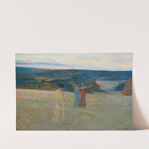 Les trois muses by Henri Martin